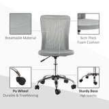 Polyester Fabric Home And Office Chair 43cm W x 58cm D Armless - Velmora