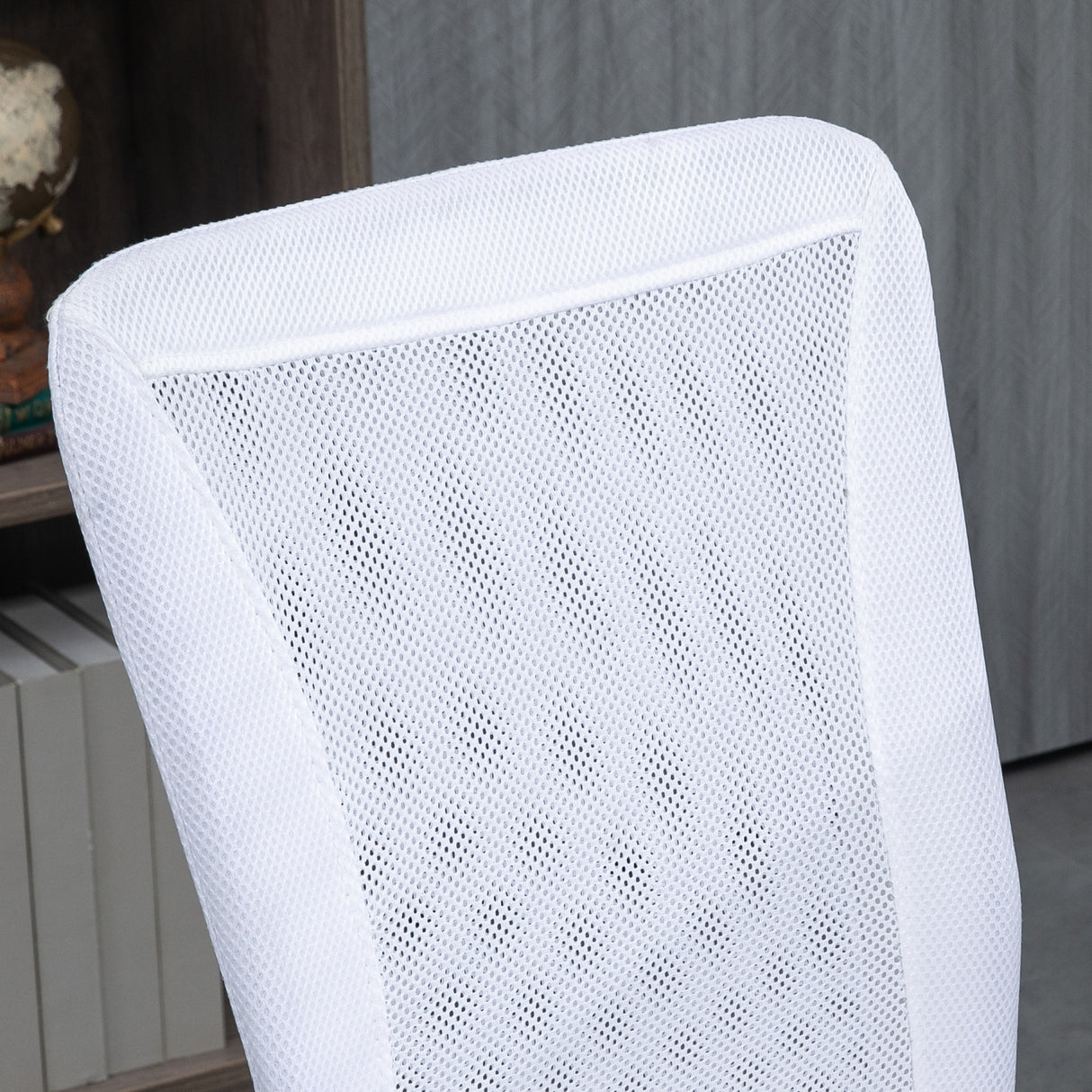 Polyester Fabric Home And Office Chair 43cm W x 58cm D Armless - Velmora