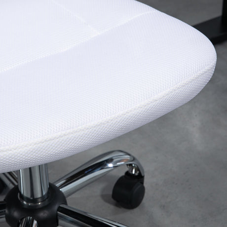 Polyester Fabric Home And Office Chair 43cm W x 58cm D Armless - Velmora