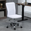 Polyester Fabric Home And Office Chair 43cm W x 58cm D Armless - Velmora