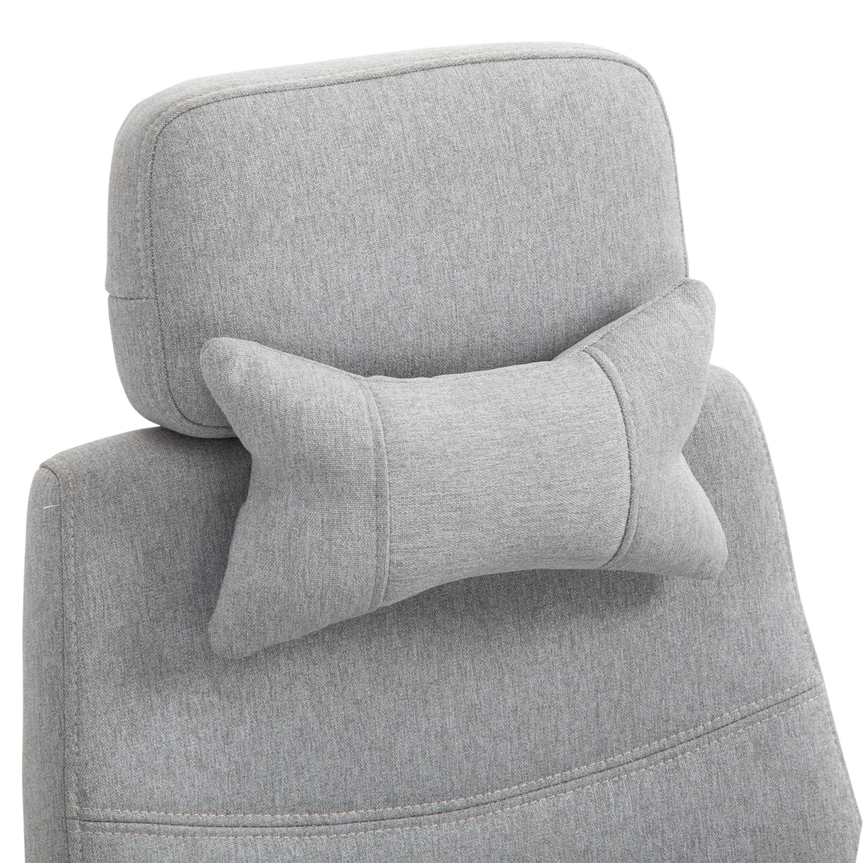 Polyester Fabric Home And Office Chair 62cm Wide High Back - Velmora