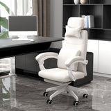 Polyester Fabric Home And Office Chair 62cm Wide High Back - Velmora