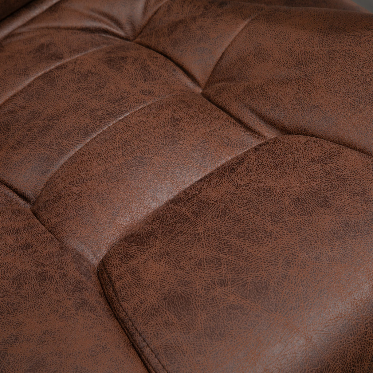 Polyester Fabric Home And Office Chair 65cm Wide With Footrest - Velmora