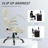 Polyester Fabric Home And Office Chair 68cm Wide High Back - Velmora