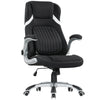 Polyester Fabric Home And Office Chair 68cm Wide High Back - Velmora