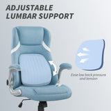 Polyester Fabric Home And Office Chair 68cm Wide High Back - Velmora