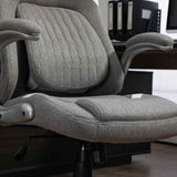 Polyester Fabric Home And Office Chair 68cm Wide High Back - Velmora