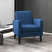 Polyester Fabric Occasional Armchair 66cm Wide - Velmora