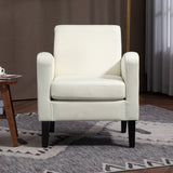 Polyester Fabric Occasional Armchair 66cm Wide - Velmora