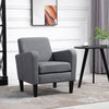 Polyester Fabric Occasional Armchair 66cm Wide - Velmora