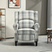 Polyester Fabric Recliner Chair 77cm Wide With Footrest - Velmora