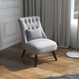 Polyester Fabric Single Sofa Tub Chair 52.5cm Wide in Set Of 2 - Velmora