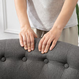 Polyester Fabric Single Sofa Tub Chair 52.5cm Wide - Velmora