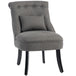 Polyester Fabric Single Sofa Tub Chair 52.5cm Wide - Velmora