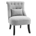 Polyester Fabric Single Sofa Tub Chair 52.5cm Wide - Velmora