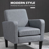 Polyester Fabric Upholstered Accent Chair 66cm Wide in Set Of 2 - Velmora