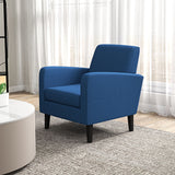 Polyester Fabric Upholstered Accent Chair 66cm Wide in Set Of 2 - Velmora