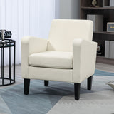 Polyester Fabric Upholstered Accent Chair 66cm Wide in Set Of 2 - Velmora