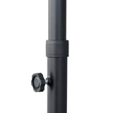 Polyester Half Parasol Umbrella 200cm Wide x 190cm Depth - Velmora