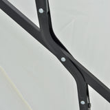 Polyester Half Parasol Umbrella 200cm Wide x 190cm Depth - Velmora