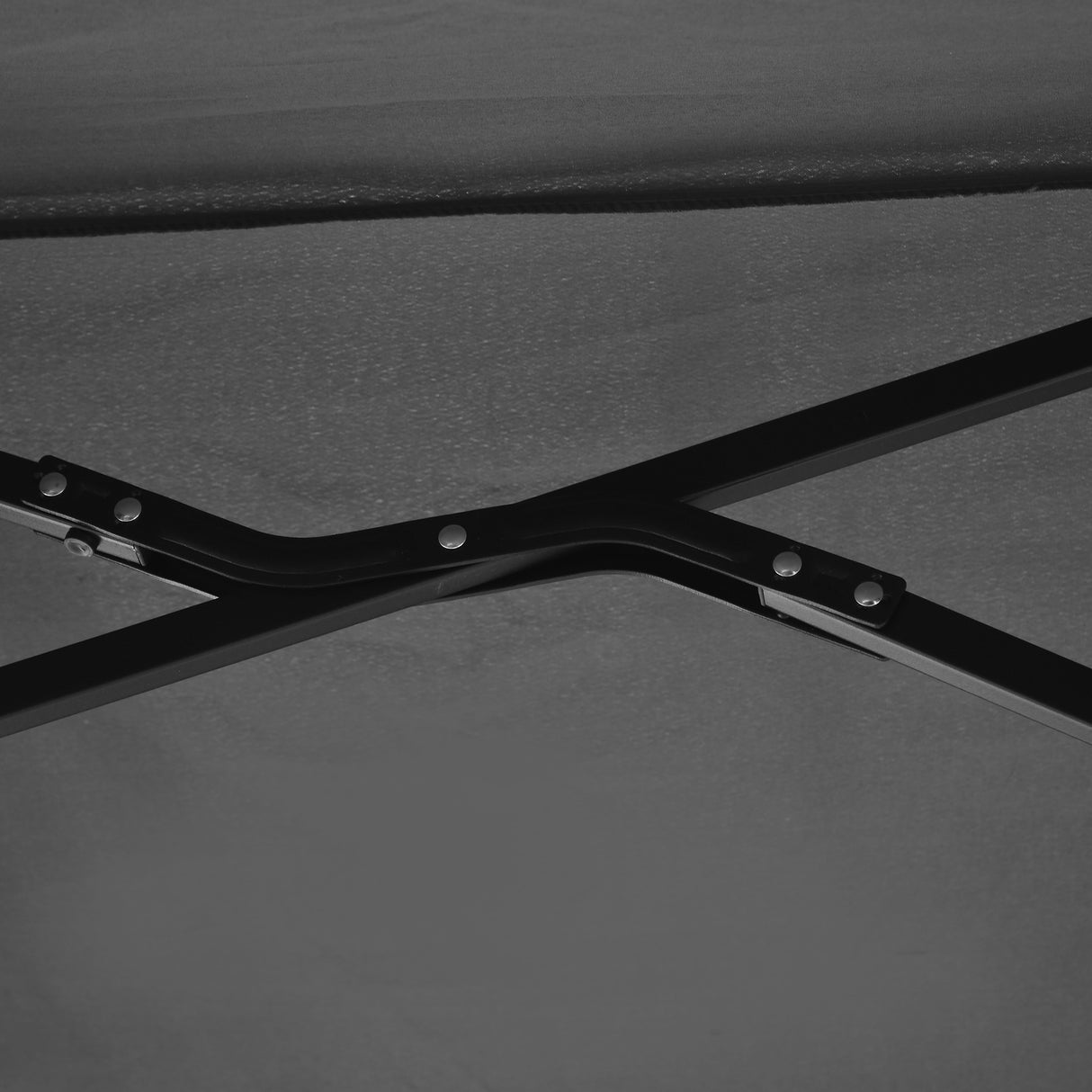Polyester Half Parasol Umbrella 200cm Wide x 190cm Depth - Velmora