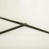 Polyester Half Parasol Umbrella 230cm Wide x 130cm Depth - Velmora