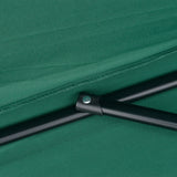 Polyester Half Parasol Umbrella 269cm Wide x 138cm Depth - Velmora