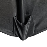 Polyester Half Parasol Umbrella 269cm Wide x 138cm Depth - Velmora