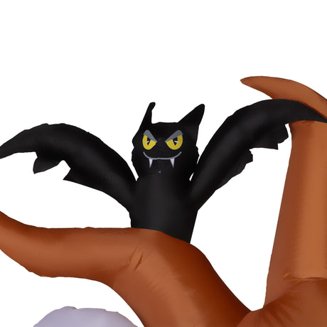 Polyester Inflatable Halloween Tree 240cm High With LED - Velmora