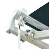 Polyester Manual Retractable Awning 295cm Wide x 250cm Depth - Velmora