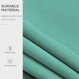 Polyester Manual Retractable Awning 295cm Wide x 250cm Depth - Velmora