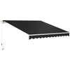 Polyester Manual Retractable Awning 295cm Wide x 250cm Depth - Velmora