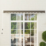Polyester Manual Retractable Awning 295cm Wide x 250cm Depth - Velmora