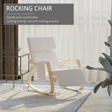Polyester Recliner Chair 67cm Wide With Footrest - Velmora