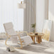 Polyester Recliner Chair 67cm Wide With Footrest - Velmora