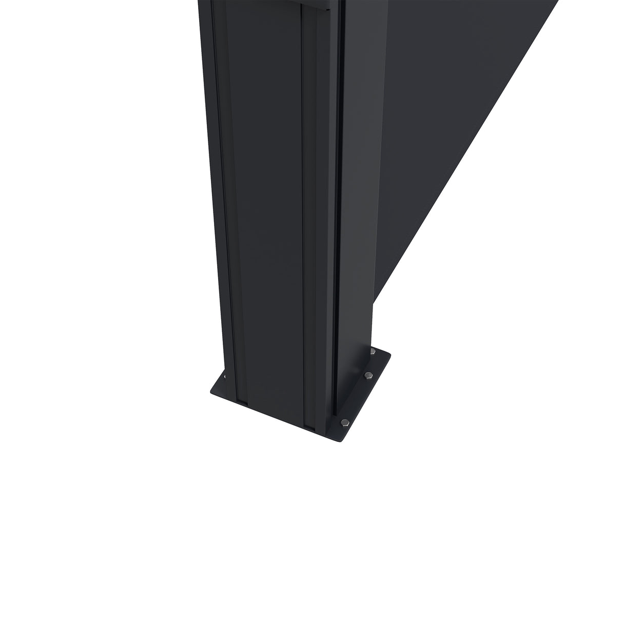 Polyester Retractable Side Awning 160cm High x 400cm Wide - Velmora