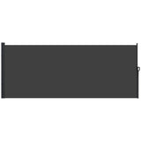 Polyester Retractable Side Awning 160cm High x 400cm Wide - Velmora