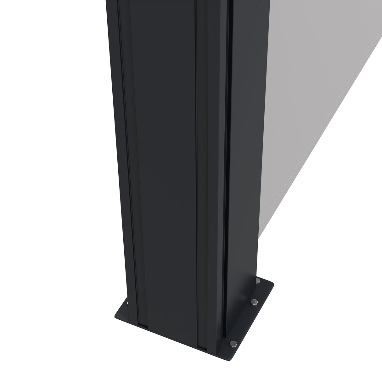 Polyester Retractable Side Awning 180cm High x 400cm Wide - Velmora