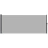 Polyester Retractable Side Awning 180cm High x 400cm Wide - Velmora