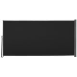 Polyester Retractable Sun Side Awning Screen Fence 160cm High x 300cm Wide - Velmora