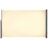 Polyester Retractable Sun Side Awning Screen Fence 180cm High x 300cm Wide - Velmora