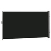 Polyester Retractable Sun Side Awning Screen Fence 200cm High x 300cm Wide - Velmora