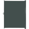 Polyester Retractable Sun Side Awning Screen Fence 200cm High x 300cm Wide - Velmora