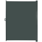 Polyester Retractable Sun Side Awning Screen Fence 200cm High x 300cm Wide - Velmora