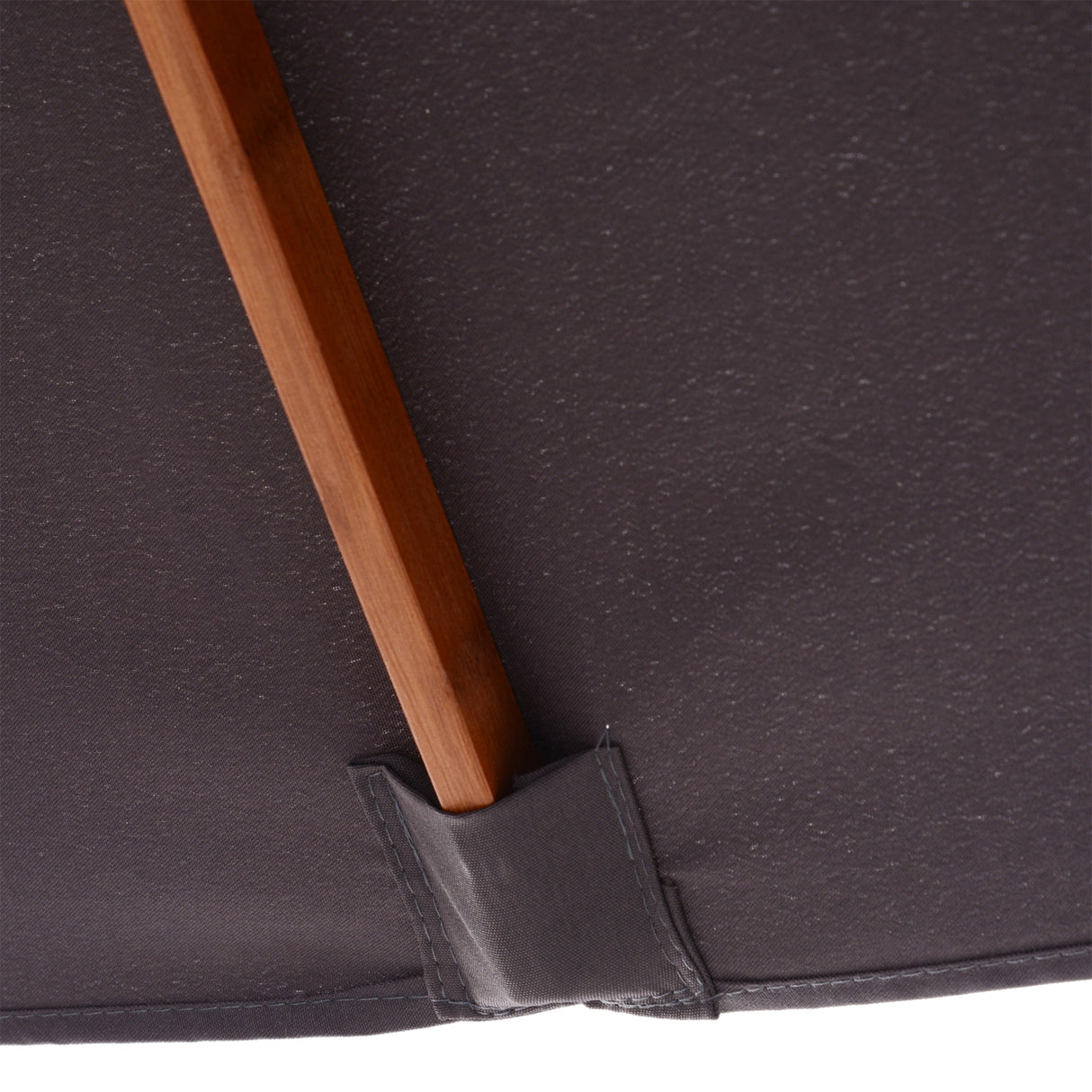 Polyester Tilting Parasol Umbrella 200cm Width x 150cm Depth - Velmora