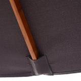 Polyester Tilting Parasol Umbrella 200cm Width x 150cm Depth - Velmora