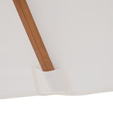Polyester Tilting Parasol Umbrella 200cm Width x 150cm Depth - Velmora