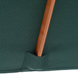 Polyester Tilting Parasol Umbrella 200cm Width x 150cm Depth - Velmora