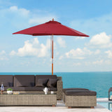 Polyester Tilting Parasol Umbrella 200cm Width x 150cm Depth - Velmora