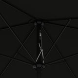 Polyester Tilting Parasol Umbrella 290cm Width x 205cm Depth - Velmora